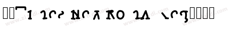 书宋Times new roma Reg字体转换